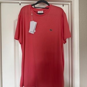 Lacoste Men's Coral Short Sleeve Tee